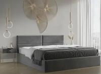 Мягкие стеновые 3д панели Ежевика, настенный декор для дома, гостиной, спальни и кухни, изголовье кровати, размер 200*60 см, серый 4 шт