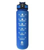 Бутылка для воды спортивная 1 литр синяя
