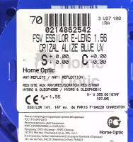 Линза Essilor 1.56 E-Lens Crizal Alize Blue UV