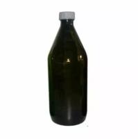 Бутылка БВ-1-1000 1л, коричневая с пробкой