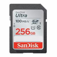 Карта памяти SanDisk Ultra SDXC 256GB UHS-I U1 R100/W10MB/s (SDSDUNR-256G-GN6IN)