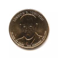 1 доллар 2015 — Линдон Джонсон . 36-ый Президент США. D