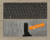 Клавиатура для ноутбука Acer Aspire 3830, 3830T, 3830G, 4755, 4755G, 4830, 4830T, 4830TG30, 4830T, 4830TG, ES1-421, ES1-521, E5-421G черная без рамки