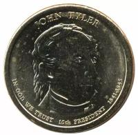 США 1 доллар 2009 год - Джон Тайлер (P)