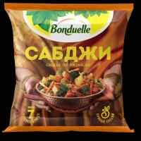 Bonduelle Замороженная овощная смесь Сабджи, 400г (2 упаковки, 24 шт)