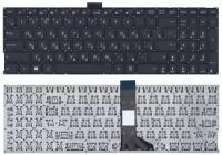 Клавиатура для ноутбука Asus K501, A501 черная с подсветкой