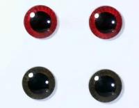 Глаза темно-карие и красно-коричневые для кукол Pullip (Пуллип) / DAL (Дал) / Byul (Биул), Groove inc
