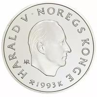 Норвегия 100 крон 1993 г. (Олимпийские игры 1994 - Фигуристка) с сертификатом