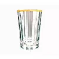 Набор высоких стаканов 360 мл Cristal D'Arques Macassar Gold 6 шт