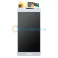 Дисплей для Samsung A500F Galaxy A5 в сборе с тачскрином Base (белый) (AMOLED)