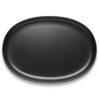 Тарелка nordic kitchen, 31 см, черная