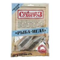 Упаковка 20 штук Рыба-Игла "Сухогруз" сушено-вяленая 70г