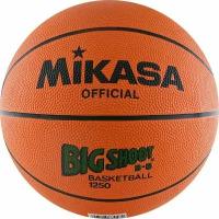 Мяч баскетбольный MIKASA 1250 р. 5, резина, нейл.корд, бутиловая камера ., оранжево-черный