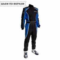 Комбинезон для картинга RLG K14-3X4 FIA (черный-синий)