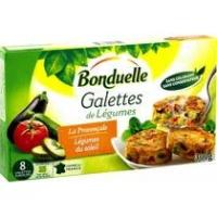 Bonduelle Галеты овощные Зеленый букет 300г (2 упаковки, 24 шт)