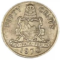 Бермудские острова 50 центов 1970 г