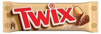 Twix Шоколадный батончик Twix 55 гр., 1 шт. (27 штук)