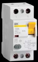 IEK MDV10-2-016-010 Выключатель диф. тока 2п 16A 10mA тип AC ВД1-63