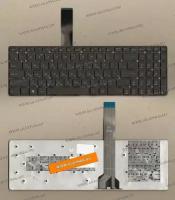 Клавиатура для ноутбука Asus A55, A55VJ, K55, K55A, K55VD, K55VJ, K55VM, K75VJ, R500, S56, U57, X501A, X502C черная