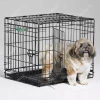 Клетка для собаки Midwest iCrate 61 см*46 см*48 см - 2 двери, черная