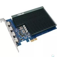 Видеокарта Asus PCI-E GT730-4H-SL-2GD5 NVIDIA GeForce GT 730 2048Mb 64 DDR5 902/5010 HDMIx4 HDCP Ret