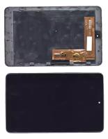 Модуль (матрица + тачскрин) для Asus Google Nexus 7 (ME370) 5185L FPC-1 черный с рамкой