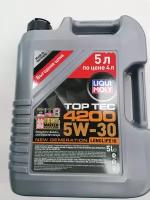Моторное масло LIQUI MOLY Top Tec 4200 5W-30 SP C3 (5л)