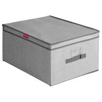 Коробка для хранения MASTER HOUSE Впорядке, 40х50х25 см, полиэстер, картон, с крышкой, с ручкой