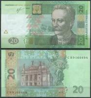 Украина 20 гривен 2013 СИ UNC