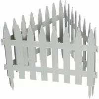 Забор декоративный Рейка, 28 х 300 см, белый, Palisad 65004