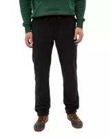 Спортивные утепленные брюки на флисе Tagerton, размер 46 (М), цвет черный