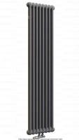 Вертикальный радиатор Arbonia 2180/08 N96 1/2 SF-3 Anthrazit metallic с нижней подводкой