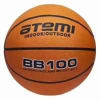 Мяч баскетбольный Atemi р. 3 резина 8 панелей BB100 окруж 56-58 клееный, AS-BB100-3-81566