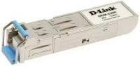 Модуль D-Link DEM-331R/D1A WDM SFP-трансивер с 1 портом 1000BASE-BX-U (Tx:1310 нм, Rx:1550 нм) для одномодового оптического кабеля (до 20/40 км)