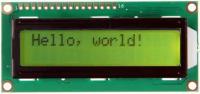 Дисплей GSMIN LCD1602 для среды Arduino 2,6" (Зеленый)