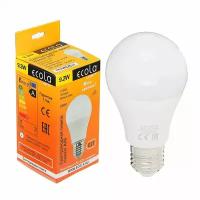 Лампа светодиодная Ecola Light classic Е27 А60 9.2 Вт 2700 К 110x60 мм