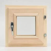 Market-Space Окно - форточка 30х30 см прозрачный стеклопакет