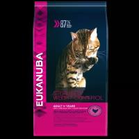 Eukanuba Adult Sterilised Weight Control корм для кошек с избыточным весом и стерилизованных, 10 кг