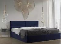 Мягкие стеновые 3д панели Ежевика, настенный декор для дома, гостиной, спальни и кухни, изголовье кровати, размер 200*60 см, синий 4 шт