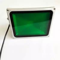 Светодиодный прожектор 30Вт, IP65, 220В, зеленый