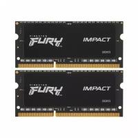 Память оперативная DDR3L Kingston Fury Impact 16GB 1866MHz (KF318LS11IBK2/16)