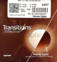 Линза Essilor 1.50 Orma Transitions XTRActive NG Brown Supra