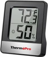 Цифровой термогигрометр ThermoPro TP49, черный