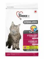 1st Choice Sterilized сухой корм для стерилизованных кошек с курицей и бататом - 2,4 кг