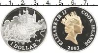 Клуб Нумизмат Монета доллар Островов Кука 2003 года Серебро Елизавета II