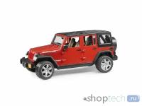 Внедорожник Bruder Jeep Wrangler Unlimited Rubicon (02-525) 1:16 31 см, красный