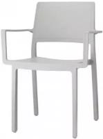 Кресло пластиковое Scab Design, Kate светло-серый