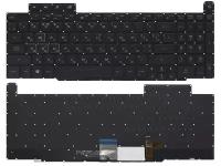 Клавиатура для ноутбука Asus ROG Zephyrus GM501GS черная с подсветкой