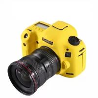 Силиконовый чехол CameraCase для Canon 5D Mark IV желтый (005)