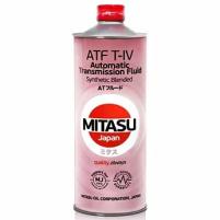 Масло трансмиссионное Mitasu ATF T-IV, полусинтетическое, для АКПП Toyota, 1л, арт. MJ-324/1